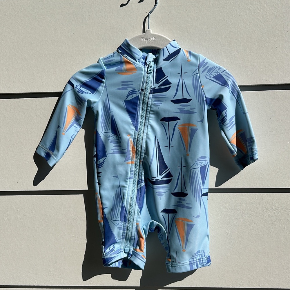 Carters Boys Swim One Piece 3 months Perfect Condition